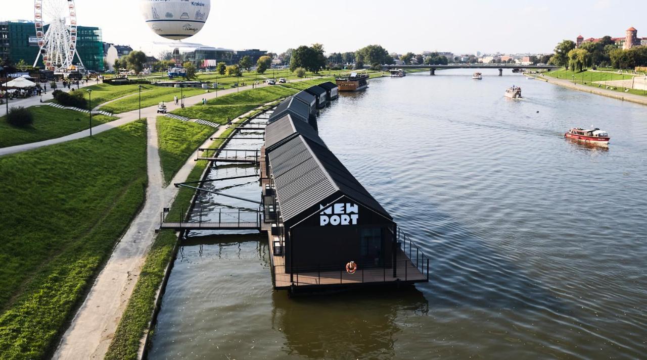 New Port - Premium Floating Aparthotel Krakow Dış mekan fotoğraf