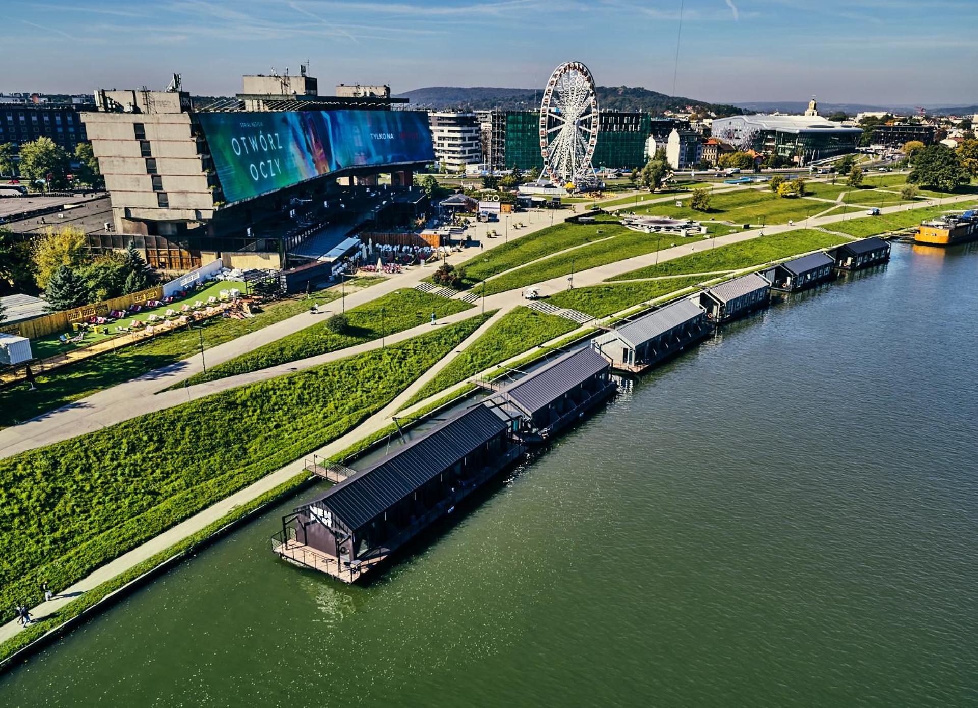 New Port - Premium Floating Aparthotel Krakow Dış mekan fotoğraf